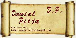 Daniel Pilja vizit kartica